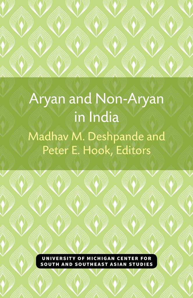 Buy Aryan and Non Aryan in India: Volume 14 by Madhav Deshpande  — BookShops.in