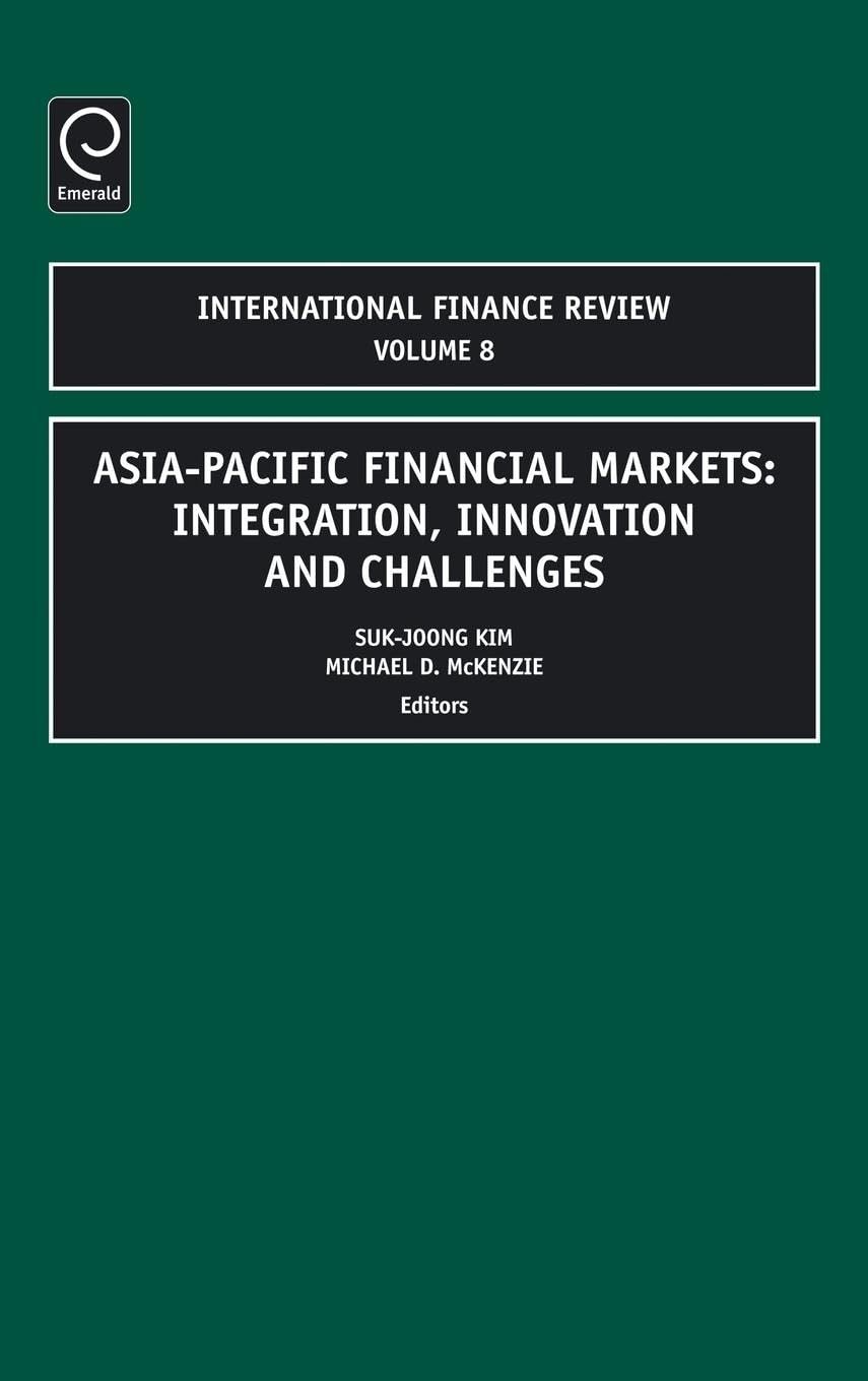 Buy Asia-Pacific Financial Markets (English, Michael D. McKenzie | Suk-Joong Kim) — BookShops.in