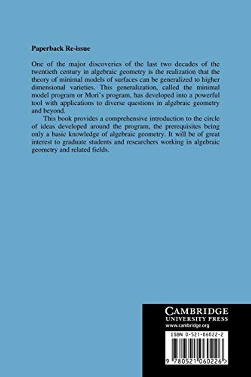 Birational Geometry of Algebraic Varieties – Janos Kollar view 3