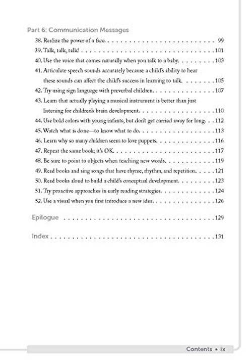 Boosting Brain Power – Jill Stamm – Early Childhood Brain Development Book view 6