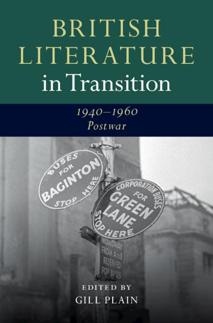 Buy British Literature in Transition, 1940–1960: Postwar by Gill — BookShops.in