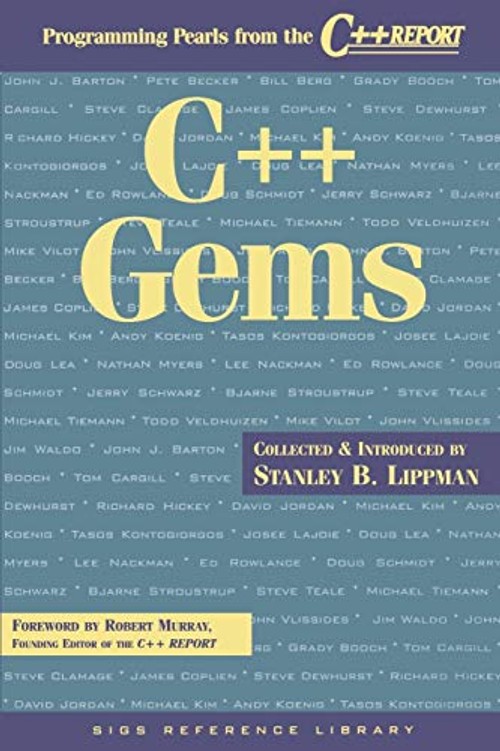 C++ Gems: Programming Pearls from The C++ Report by Stan Lippman view 2