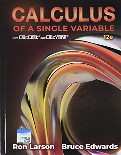 Calculus of a Single Variable with CalcChat and CalcView by Ron Larson view 2