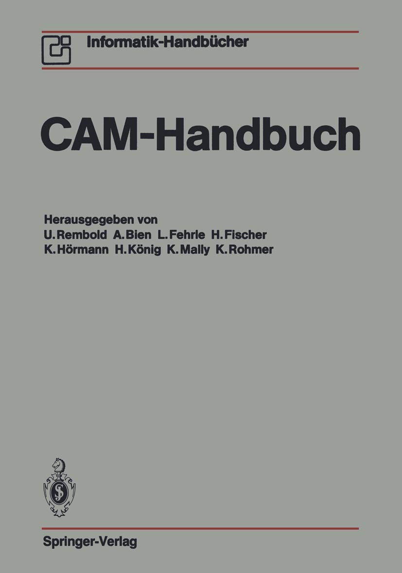 Buy CAM-Handbuch by U. Rembold | F. Krückeberg | A. Bien — BookShops.in