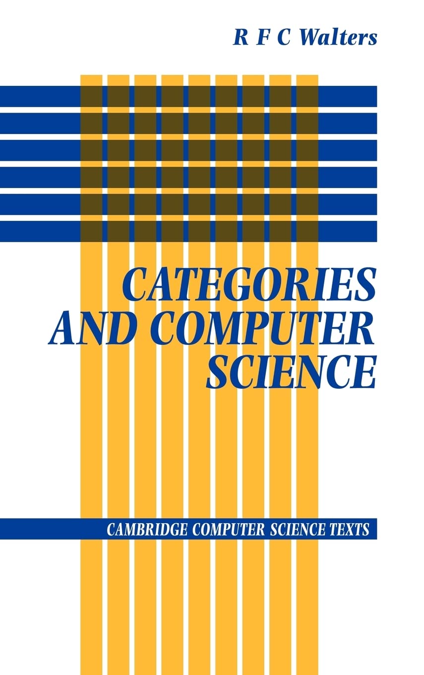 Buy Categories and Computer Science by R. F. C. Walters — BookShops.in