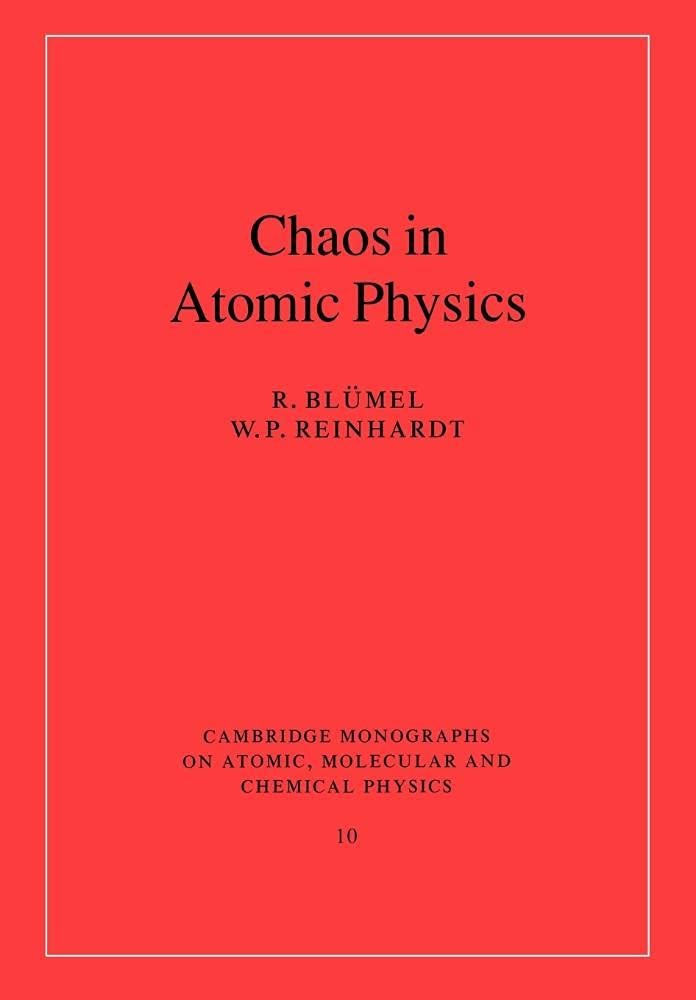 Buy Chaos in Atomic Physics by R. Blumel – Science Book — BookShops.in