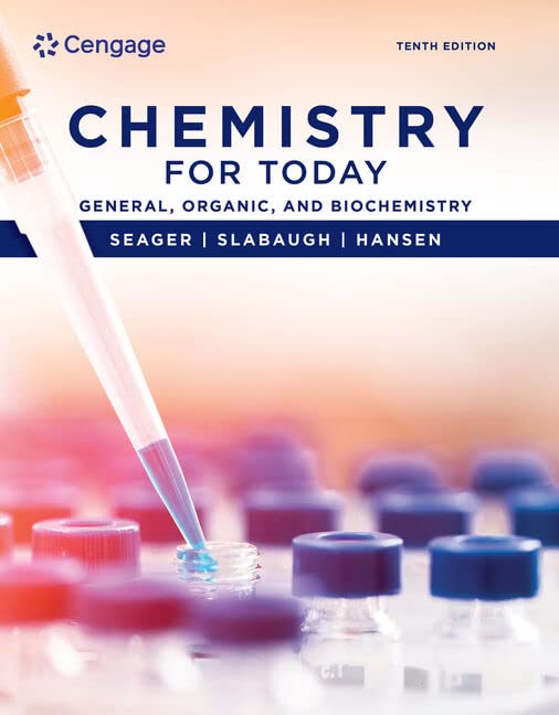 Buy Chemistry for Today by Spencer Seager – Science Textbook — BookShops.in