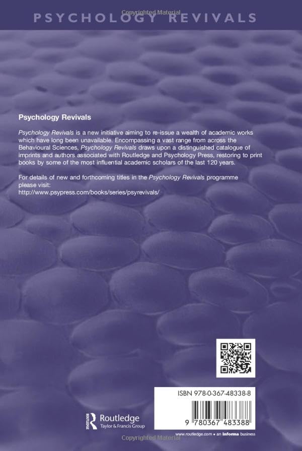 Child Effects on Adults – Bell Richard Q – Routledge view 3