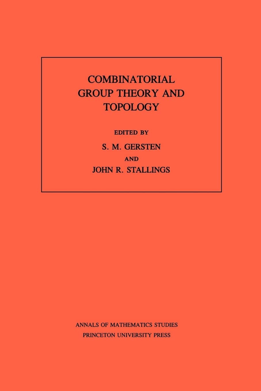 Buy Combinatorial Group Theory and Topology (English, S. M. Gersten | John R. Stallings) — BookShops.in