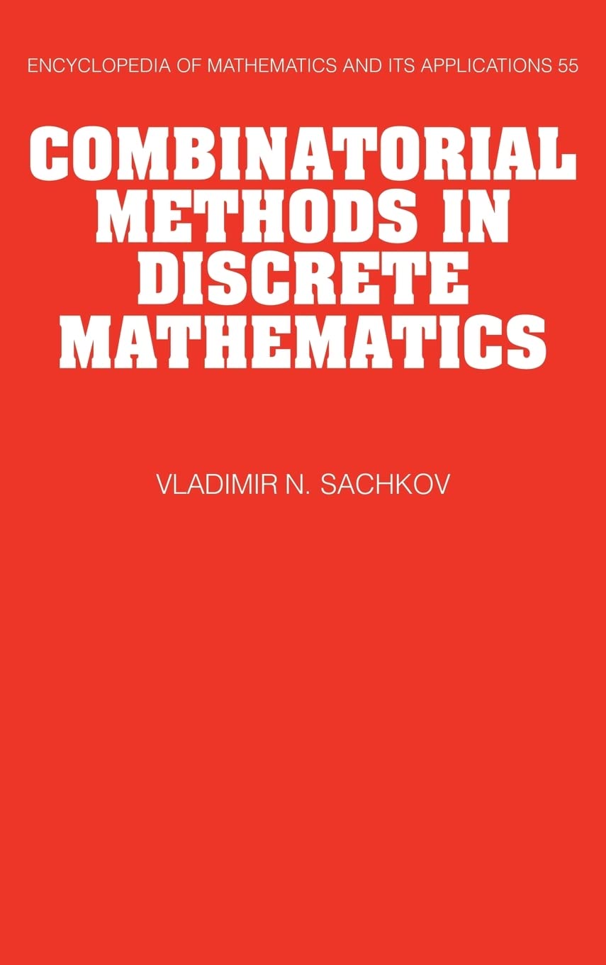 Buy Combinatorial Methods in Discrete Mathematics by V. Sachkov — BookShops.in