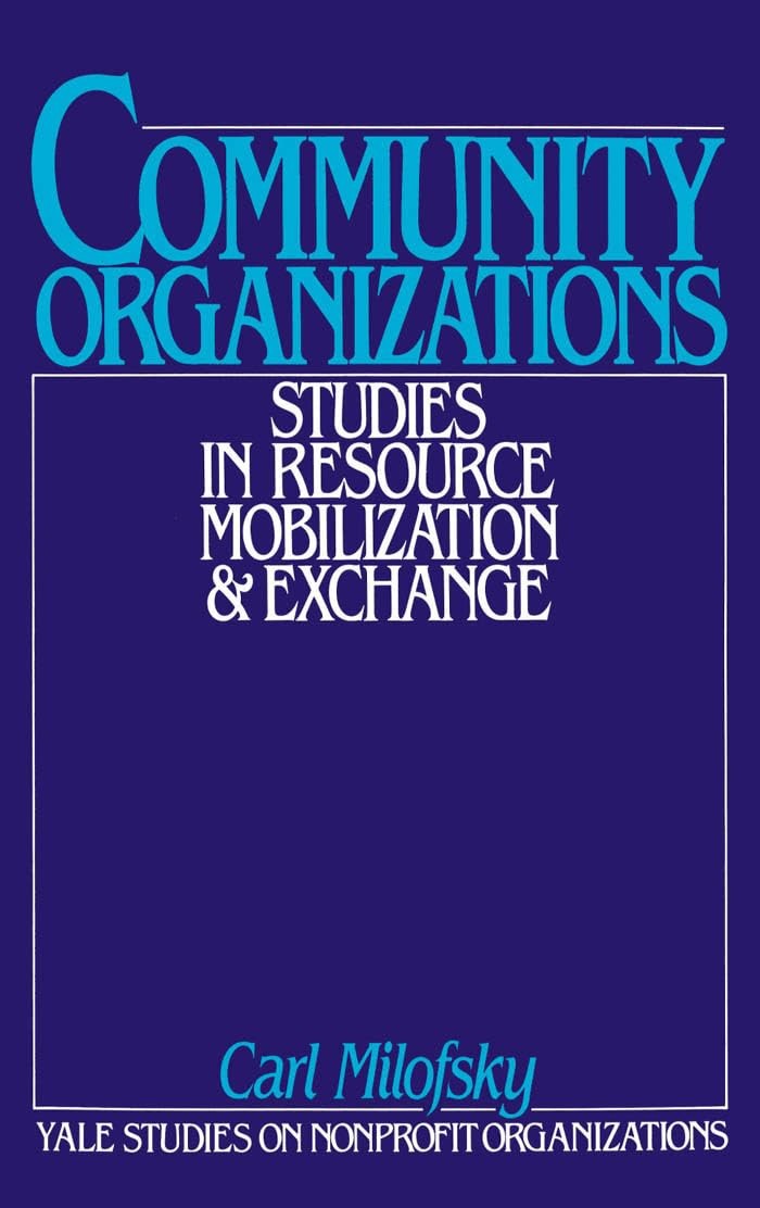 Buy Community Organizations (English, Carl Milofsky | Kingman Brewster) — BookShops.in