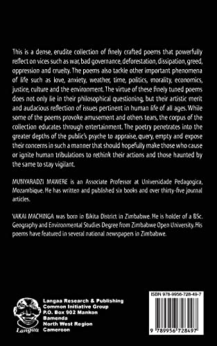 Companion of Life. Poems from Zimbabwe view 3
