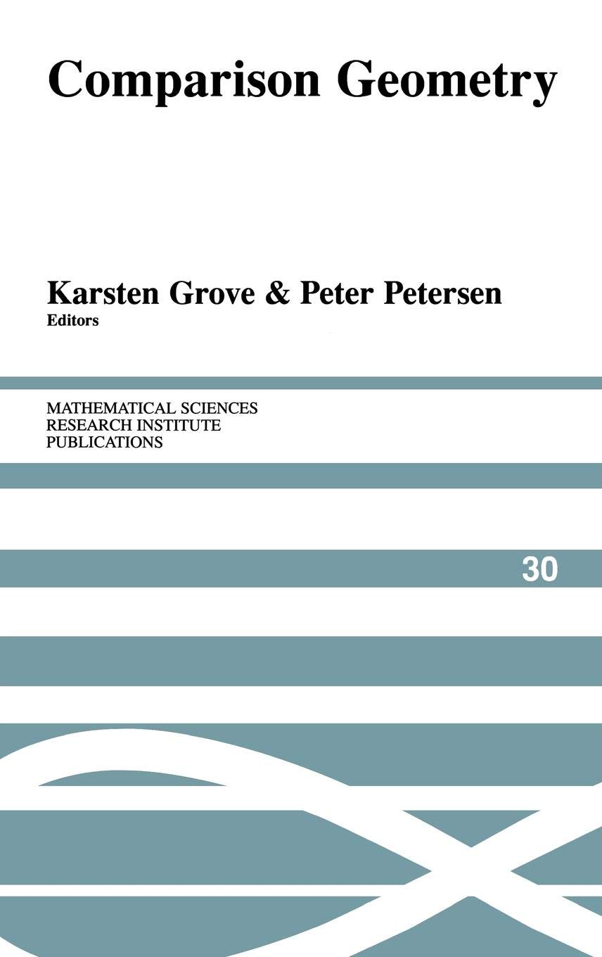 Buy Comparison Geometry by Karsten Grove – Math Book — BookShops.in