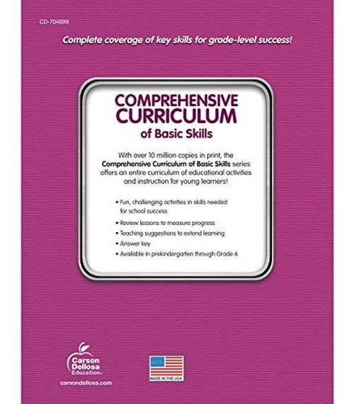 Comprehensive Curriculum of Basic Skills, Grade 6 – Thinking Kids Workbook view 3