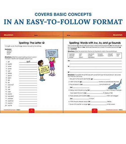 Comprehensive Curriculum of Basic Skills, Grade 6 – Thinking Kids Workbook view 5