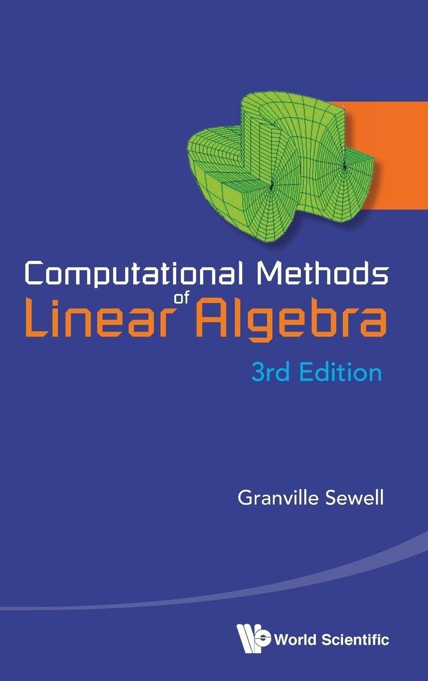 Buy Computational Methods of Linear Algebra by Granville Sewell — BookShops.in