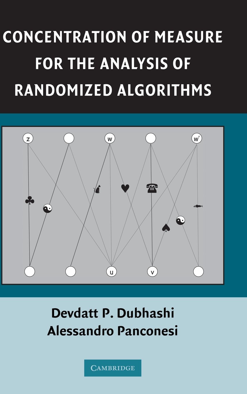 Buy Concentration of Measure for the Analysis of Randomized Algo — BookShops.in