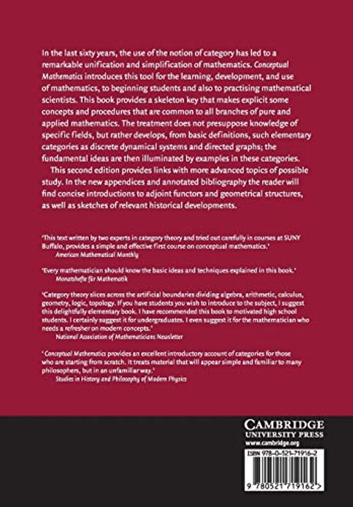 Conceptual Mathematics by F. William Lawvere – Category Theory Book view 3