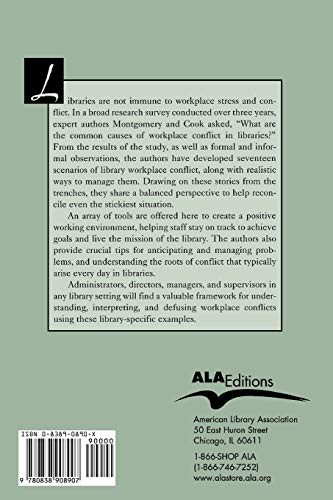 Conflict Management for Libraries (English, Jack G. Montgomery | Eleanor I. Cook) view 3