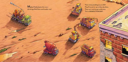 Construction Site Mission: Demolition! by Sherri Duskey Rinker – Hardcover Picture Book view 6