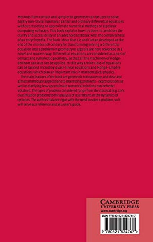Contact Geometry and Nonlinear Differential Equations – Alexei Kushner view 3