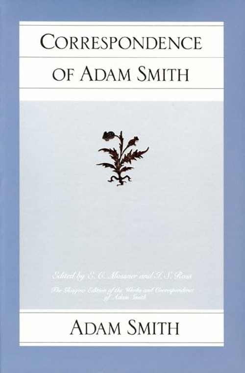 Buy The Correspondence of Adam Smith by Adam Smith — BookShops.in