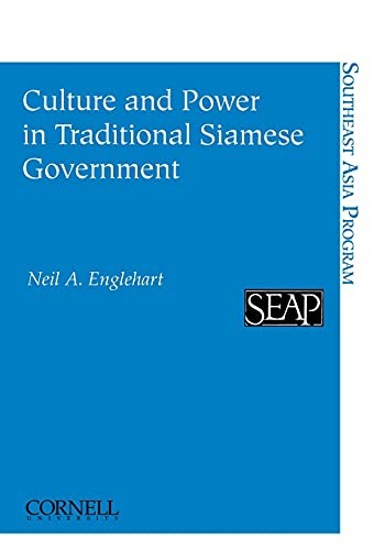 Culture and Power in Traditional Siamese Government (English, Neil a. Englehart) view 2