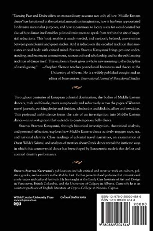 Dancing Fear and Desire – Stavros Stavrou Karayanni – Wilfrid Laurier University Press view 3