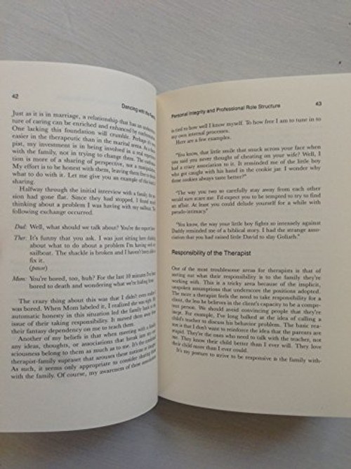 Dancing with the Family by Carl A. Whitaker – Family Therapy Hardcover view 4