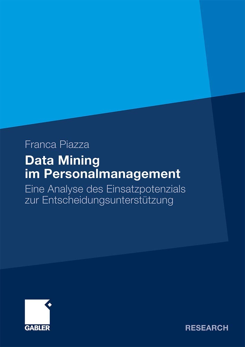 Buy Data Mining Im Personalmanagement (English, Franca Piazza) — BookShops.in