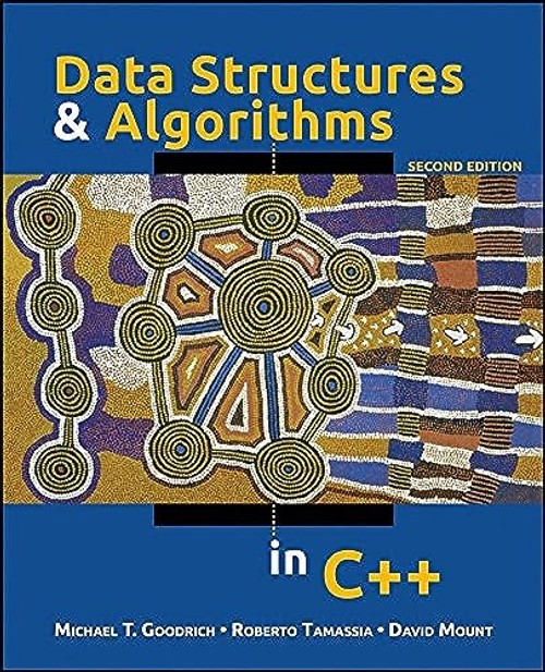 Data Structures and Algorithms in C++ by Michael T. Goodrich – Wiley Hardcover view 2