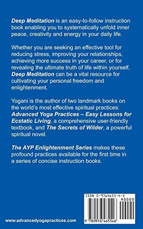 Deep Meditation: Pathway to Personal Freedom – Yogani – Ayp Publishing view 3