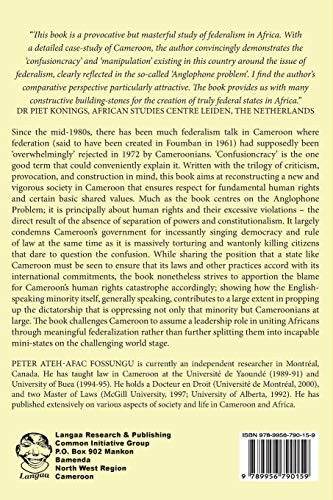 Democracy and Human Rights in Africa. the Politics of Collective Participation and Governance in Cam (English, Peter Ateh-Afac Fossungu) view 3