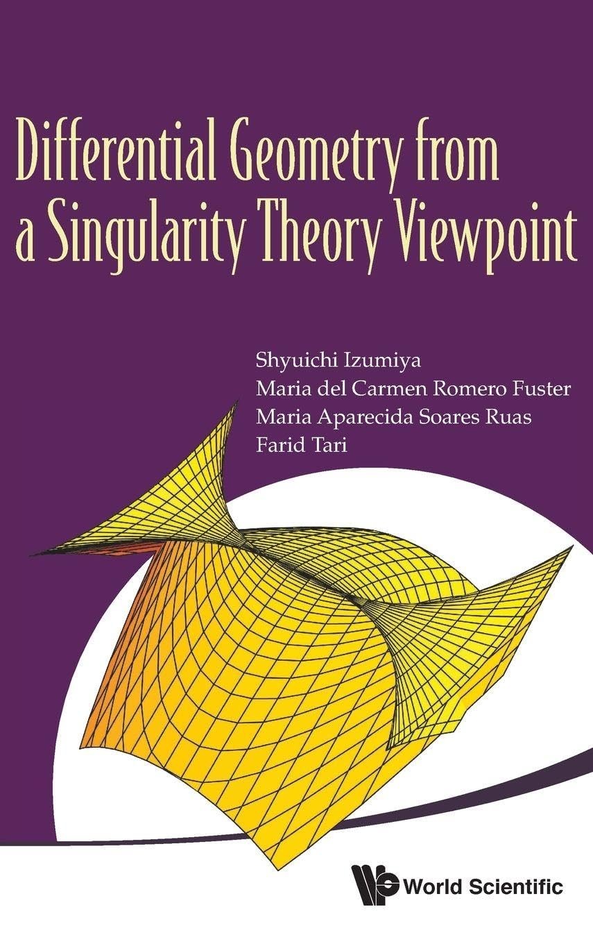 Buy Differential Geometry from Singularity Theory by Izumiya — BookShops.in