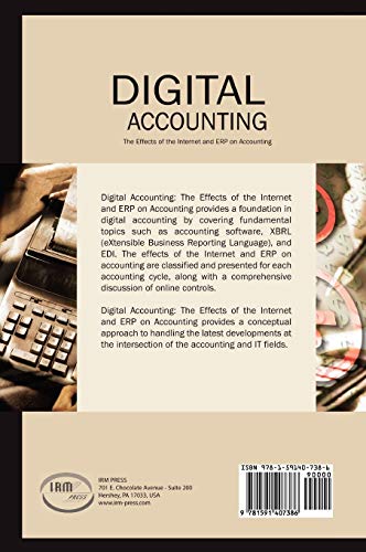Digital Accounting: The Effects of the Internet And ERP on Accounting view 3