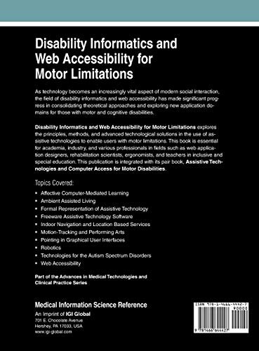 Disability Informatics and Web Accessibility for Motor Limitations (English, Georgios Kouroupetroglou) view 3