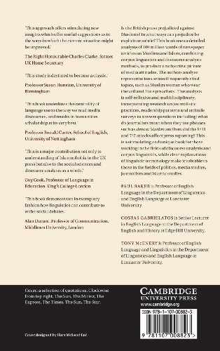 Discourse Analysis and Media Attitudes: The Representation of Islam in the British Press | by Paul Baker | Costas Gabrielatos | Tony McEnery | ‎ Cambridge University Press | ‎ English | ‎ Illustrated Edition view 3