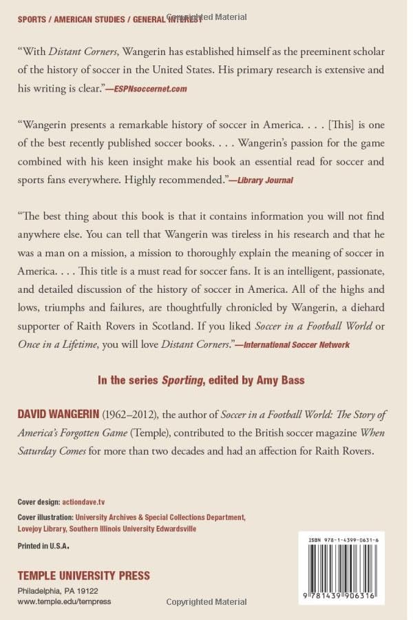 Distant Corners - American Soccer History Book by David Wangerin view 3