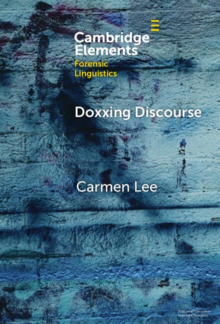 Buy Doxxing Discourse (Elements in Forensic Linguistics) — BookShops.in