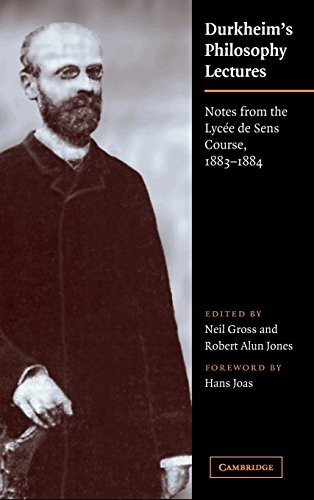 Durkheim's Philosophy Lectures (English, Emile Durkheim | Neil Gross | Robert Alun Jones) view 2