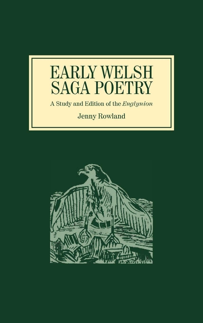 Buy Early Welsh Saga Poetry by Jenny Rowland – Study — BookShops.in