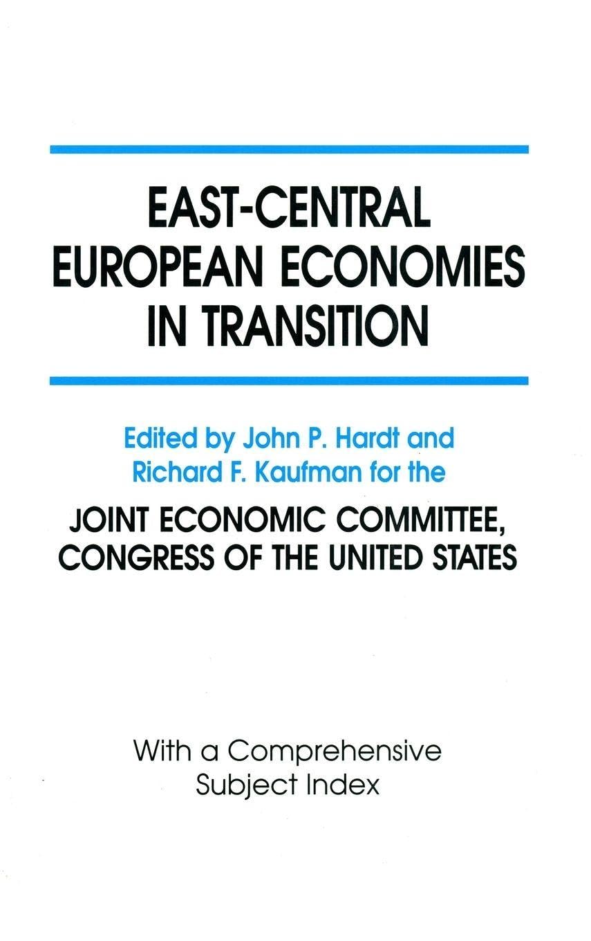 Buy East-Central European Economies in Transition — BookShops.in