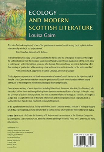 Ecology and Modern Scottish Literature (English, Louisa Gairn) view 3