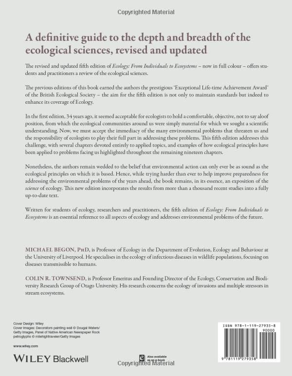 Ecology: From Individuals to Ecosystems – Michael Begon – Wiley view 3