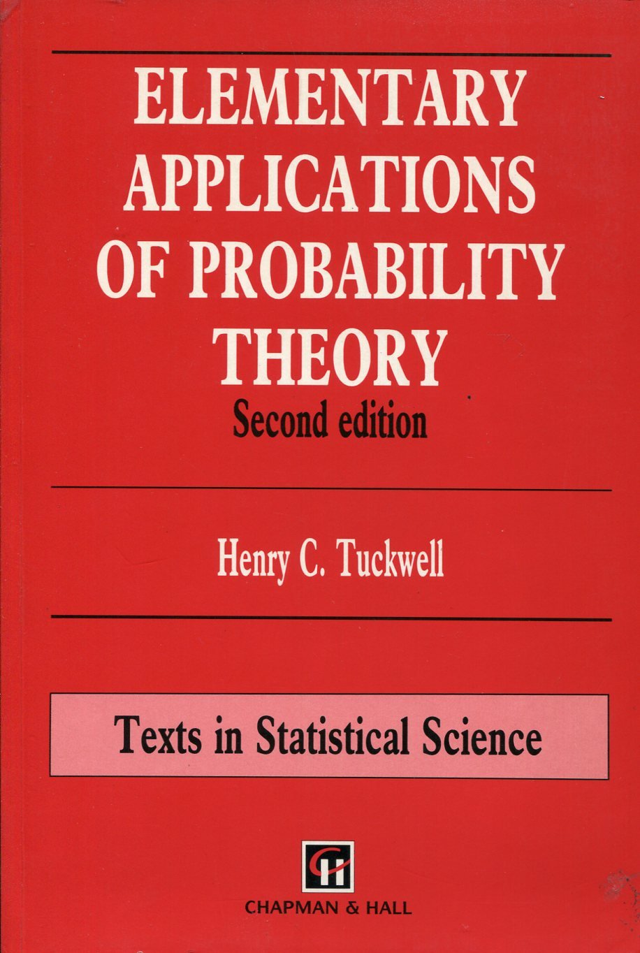 Buy Elementary Applications of Probability Theory by Tuckwell He — BookShops.in