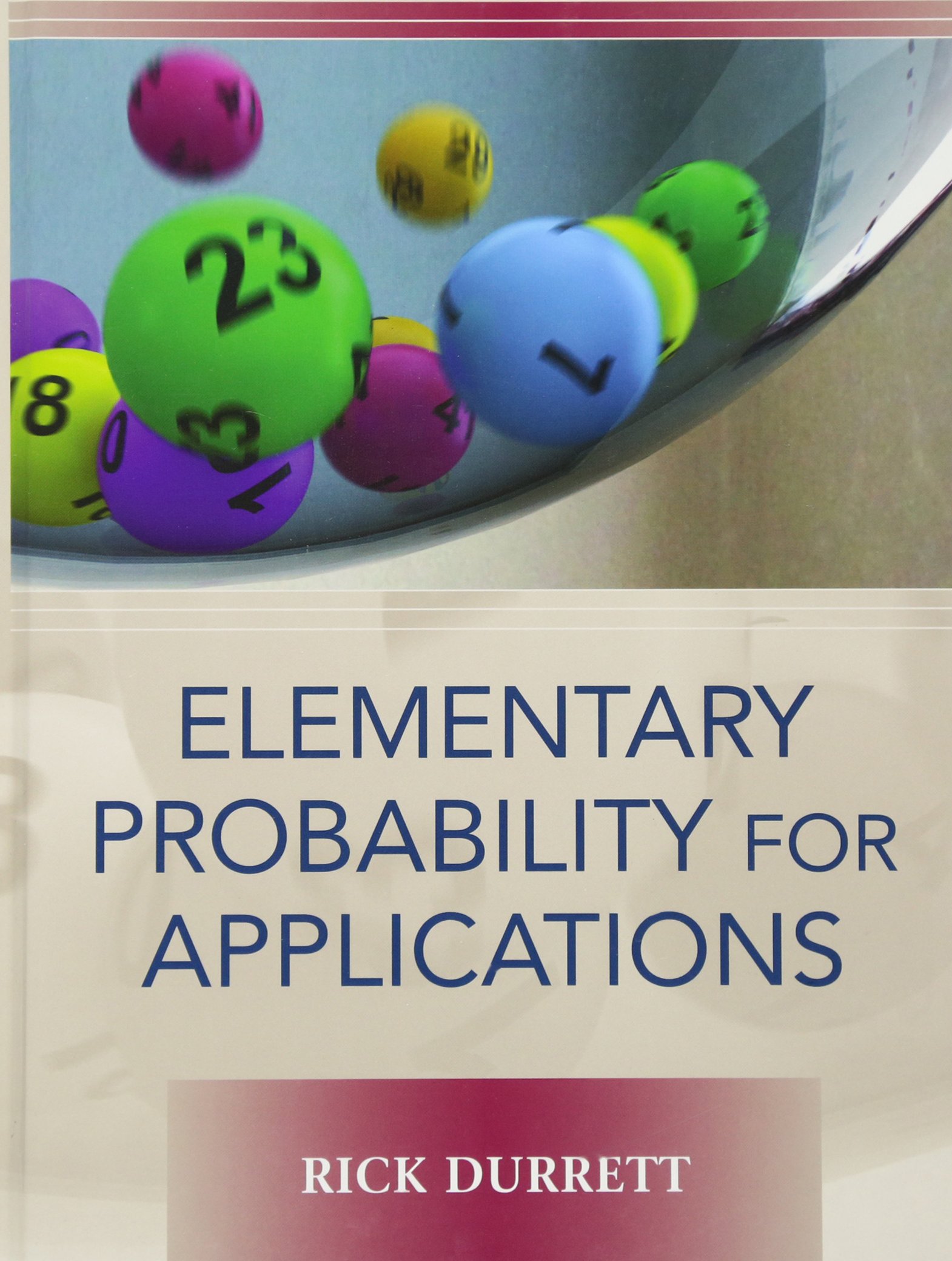 Buy Elementary Probability Applications by Rick Durrett — BookShops.in