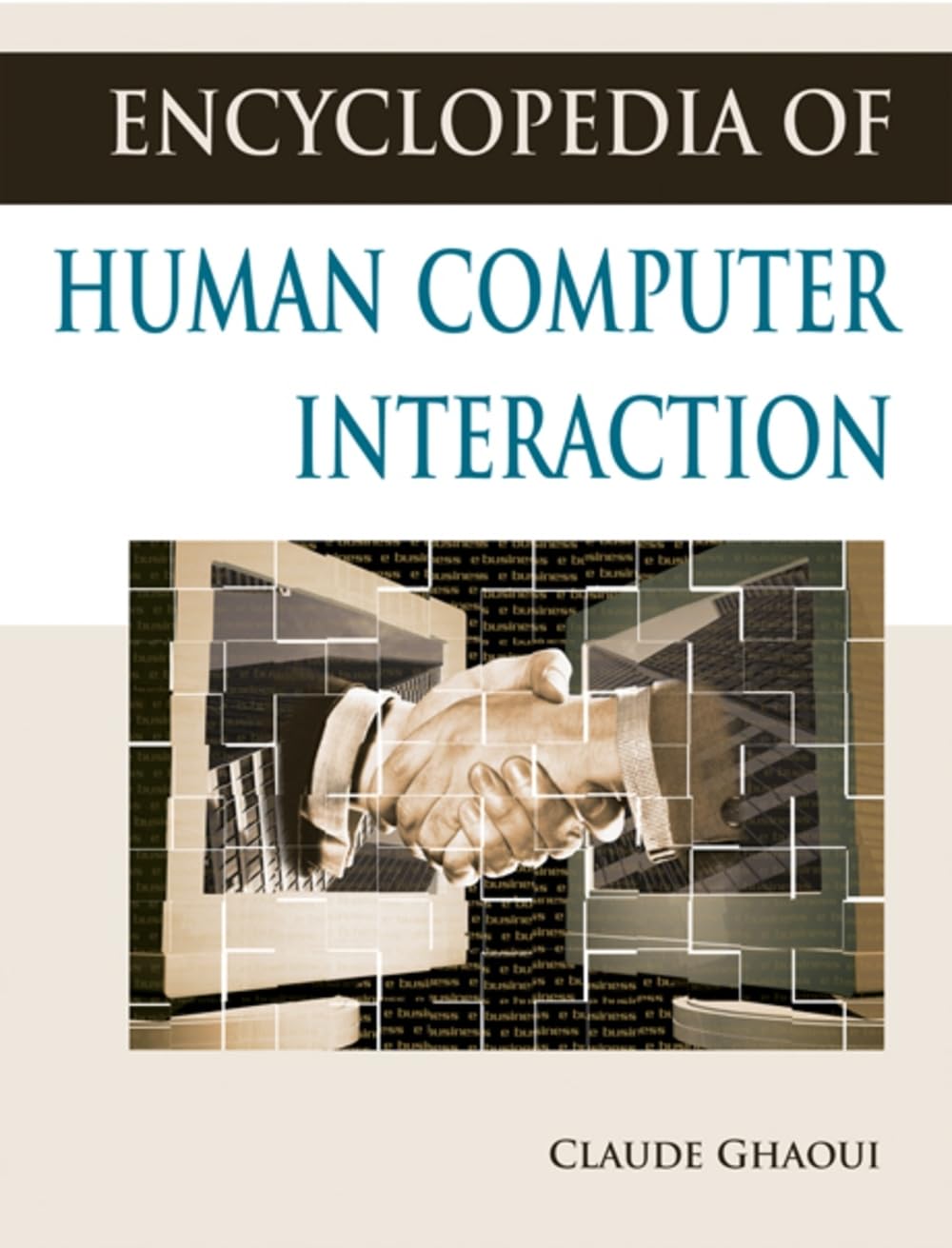 Buy Encyclopedia Of Human Computer Interaction — BookShops.in
