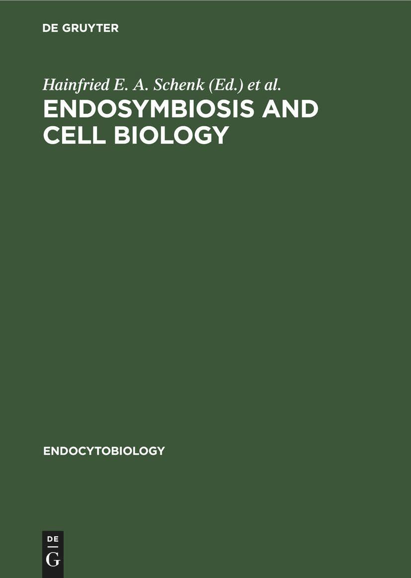 Buy Endosymbiosis and Cell Biology: A Synthesis of Recent Research. Proceedings of the International Colloquium on Endosymbiosis and Cell Research, Tbingen, April 1980 (Endocytobiology) — BookShops.in