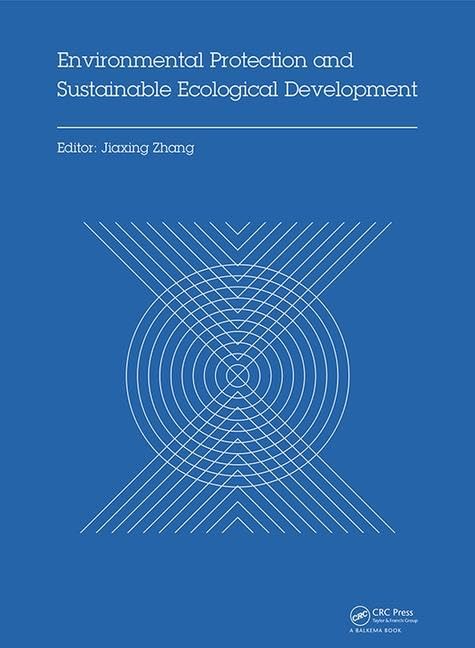 Buy Environmental Protection and Sustainable Ecological Developm — BookShops.in