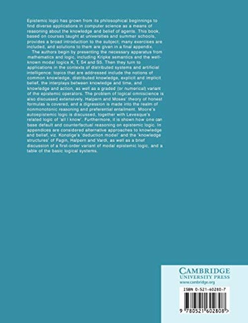 Epistemic Logic for AI and Computer Science by J. -J Ch Meyer view 3